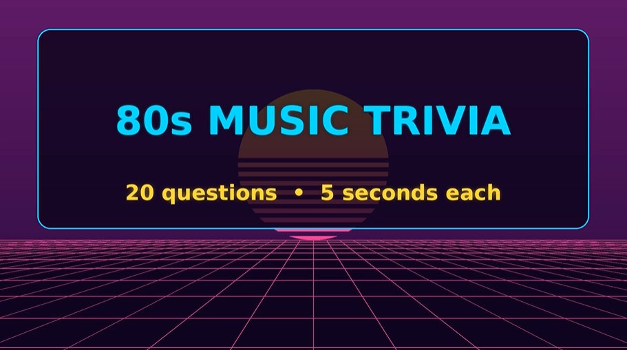 80s Trivia!